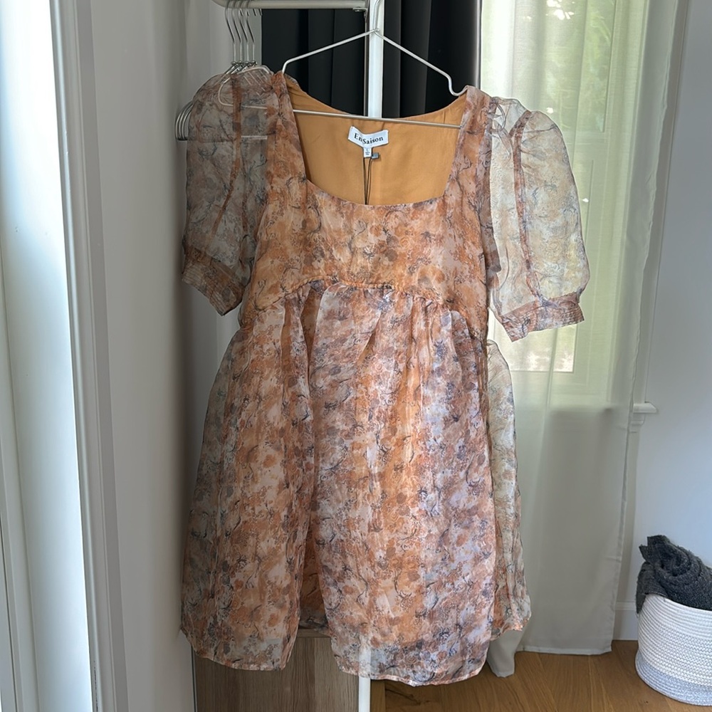 En Saison Floral Minidress